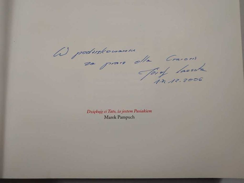 Książka CRACOVIA Kraków - DEDYKACJA - 2006 - Jubileusz sport klub