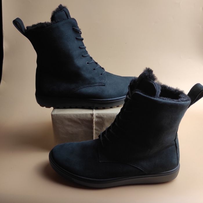 Черевики ботинки сапожки ECCO р.38  довжина устілки 25 см.