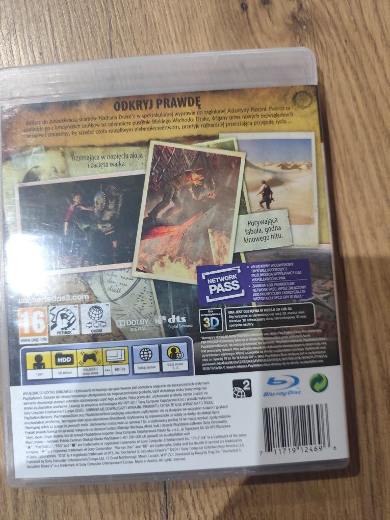 Uncharted 3 oszustwo Drakea PL ps3 PlayStation 3