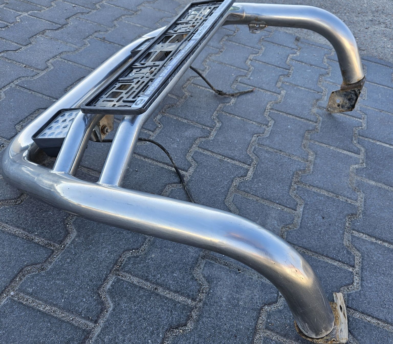 ORUROWANIE PRZÓD ALU, Kangur, Bumper, zderzak Nissan Navara D22
