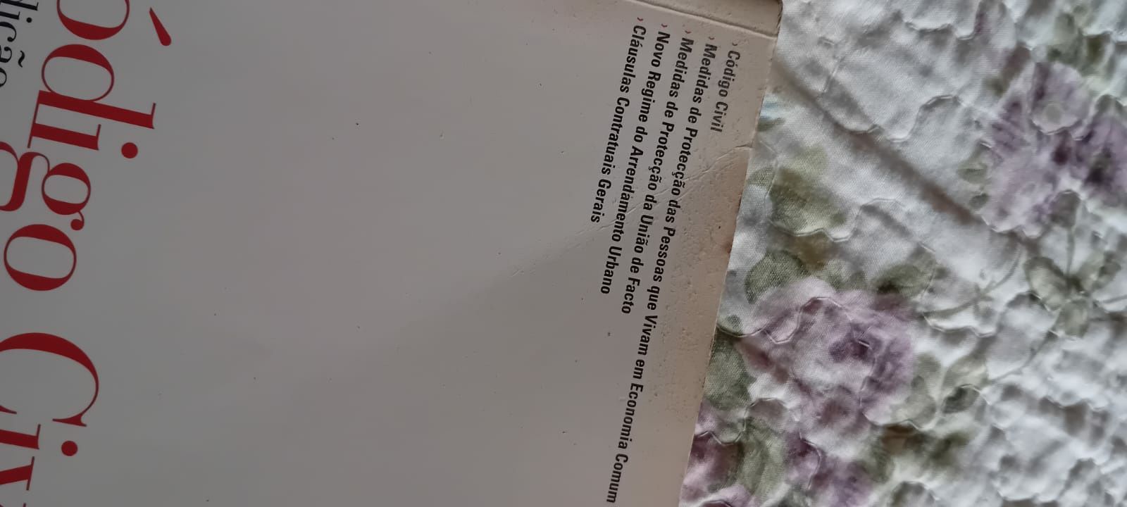 Livro Código Civil