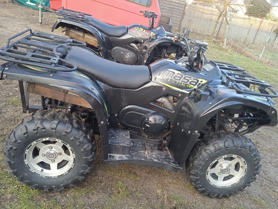 Quad Masai Ultimate 500 , 2018 rok , dokumenty do rej