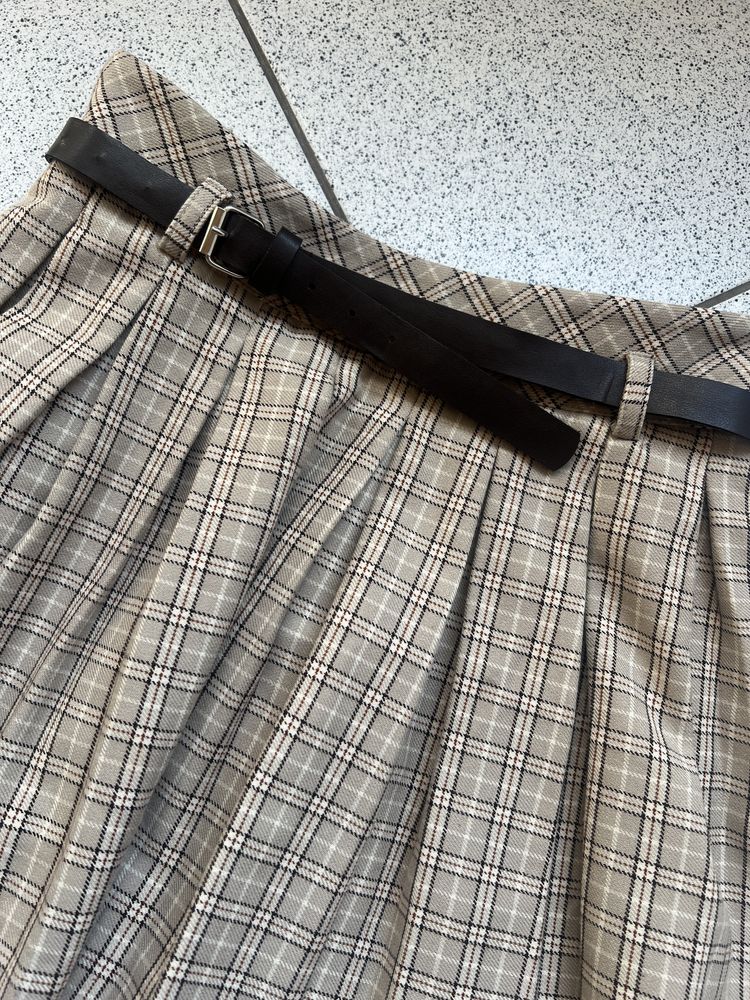 Spódniczka Zara 152 elegancka plisowana rozkloszowana spódnica
