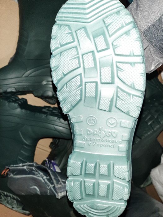 Високі сапоги чоботи пена dago krok устілкою чоловічі 43 44 45