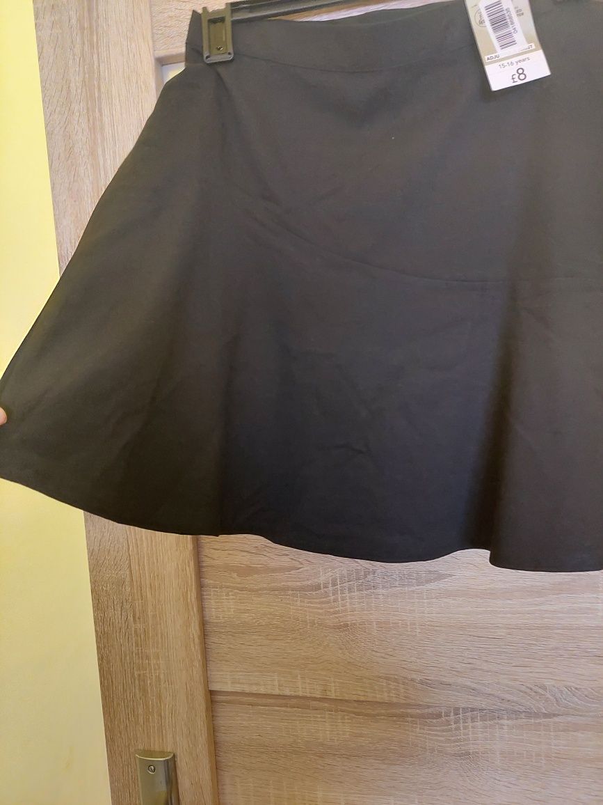 Elegancka czarna trapezowa spódnica 170-176 George(b)