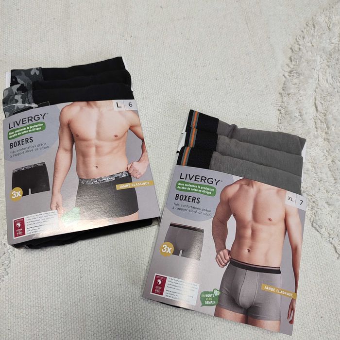 Труси боксери чоловічі livergy (набір 3 шт)