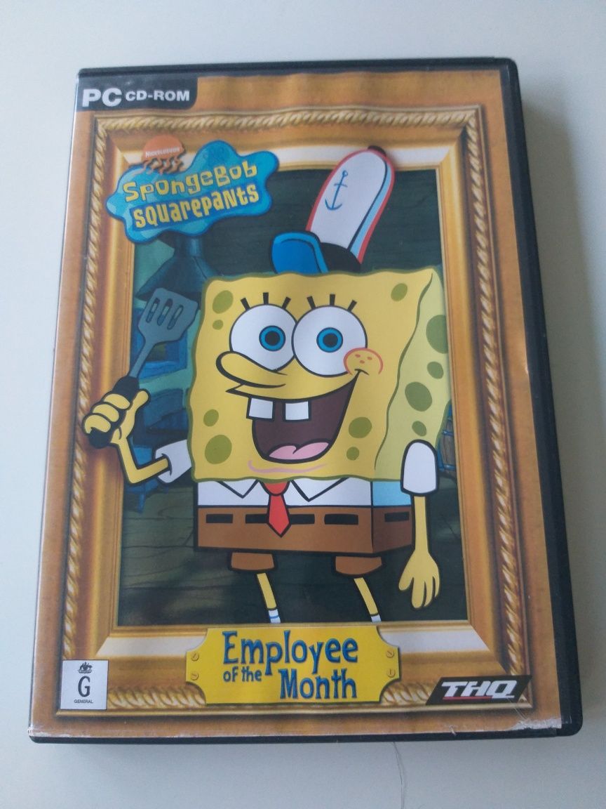 Gra Spongebob Squarepants PC płyta pudełkowa Employee of the month