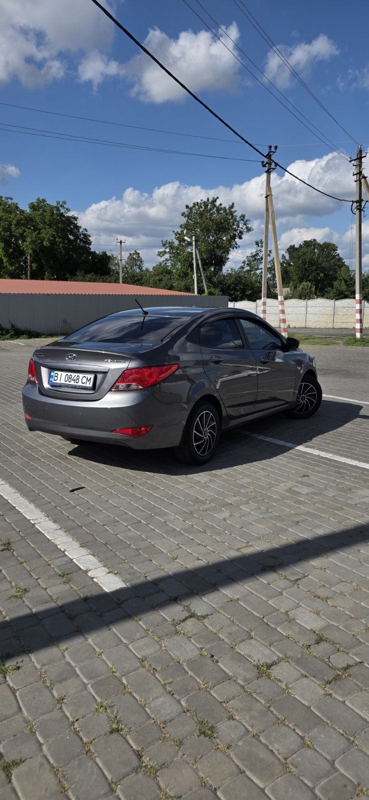 Hyundai solaris 1.4 автомат.