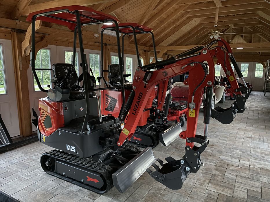 NOWA Koparka LEZARD K12S | 1200 kg | Minikoparka