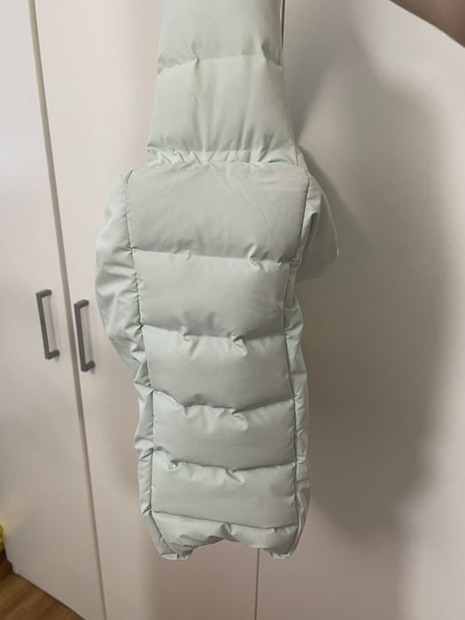 Torba shopper Rains puff miętowa