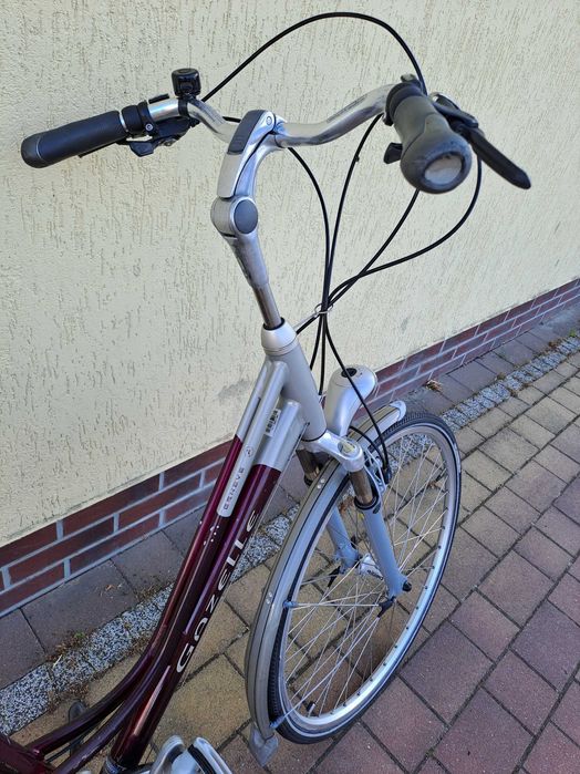 GAZELLE GENEVE GOLDLINE, damski rower holenderski/3x9/53cm/ALU