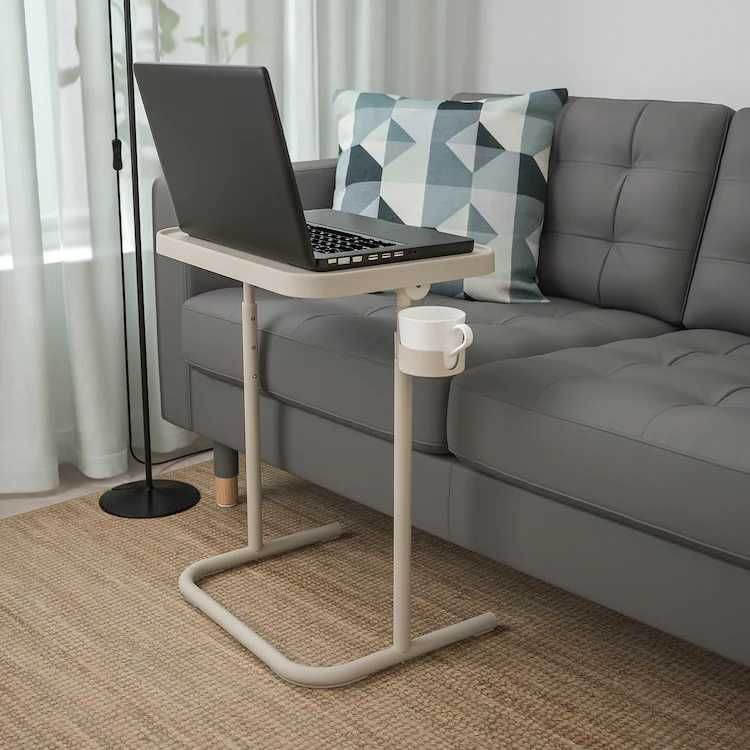 Подставка столик для ноутбука IKEA на ножках для компьютера ИКЕА