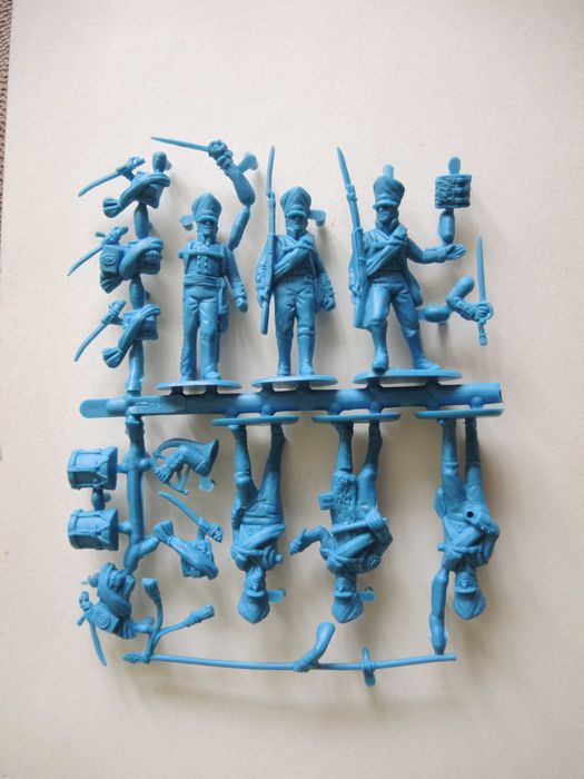 солдатики Прусское командование 1812 года масштаб 1:32