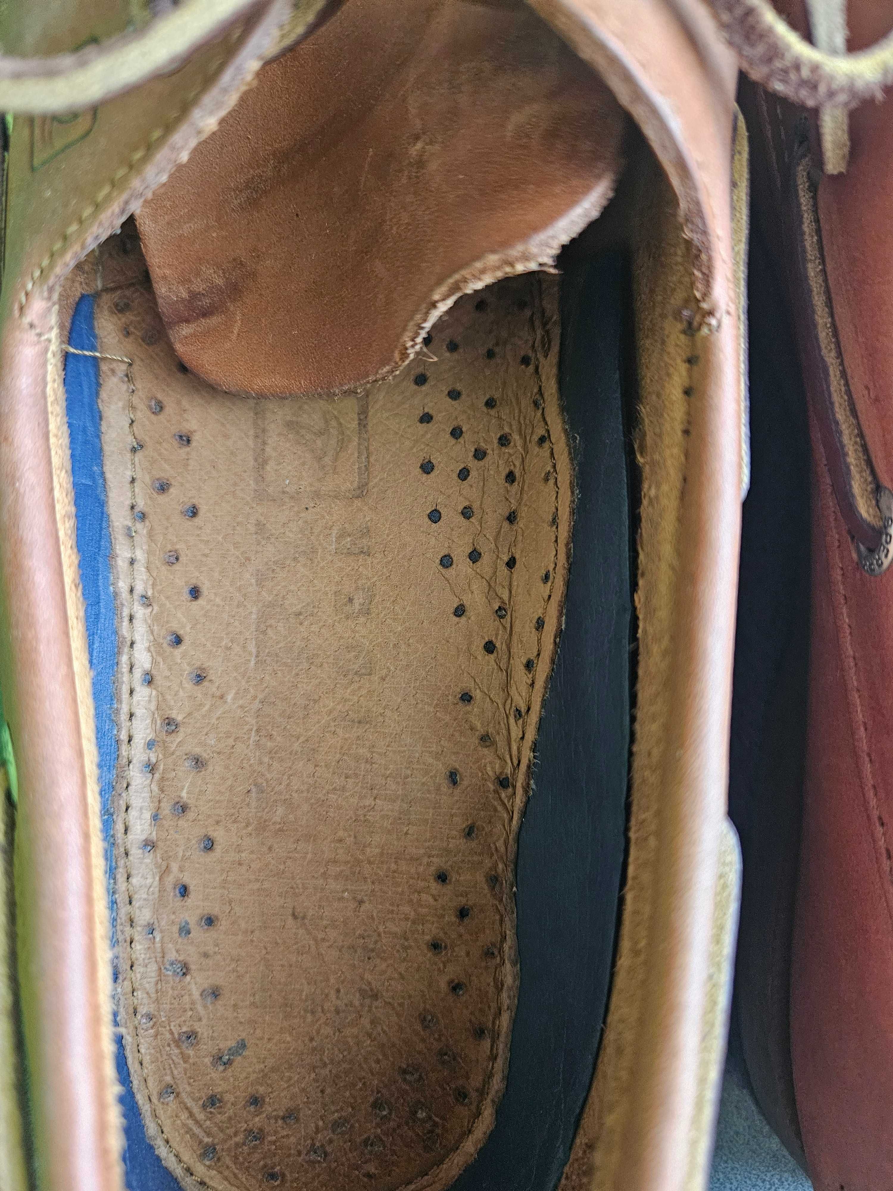 Buty żeglarskie mokasyny Sperry skorzane