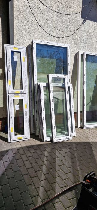 Okno FIX nieotwierane PCV 115x124 NOWE