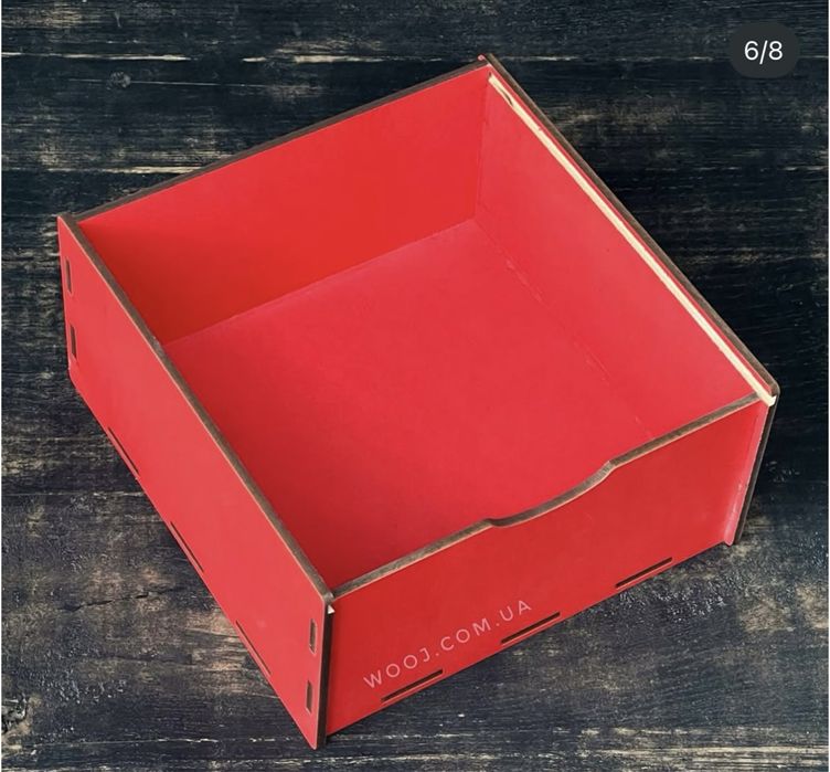 Świąteczne pudełko dekoracyjne / organizer