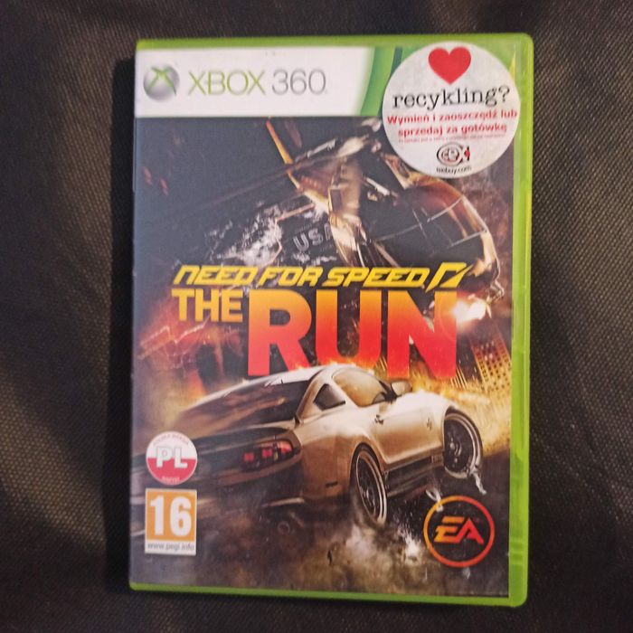 Need for speed The Run PL wersja xbox 360 x360 xbox360