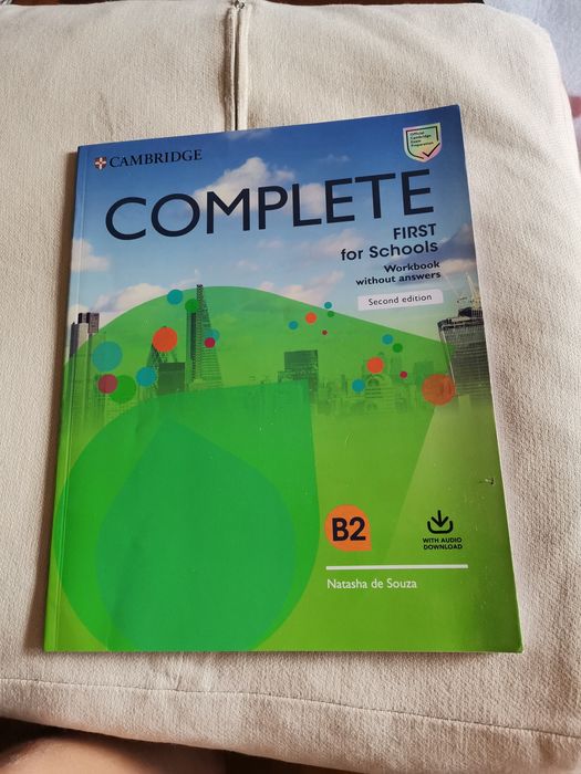 Livro Complete First e workbook