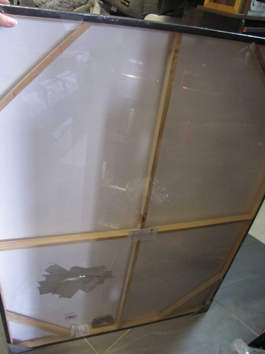 Kare Design obraz akrylowy abstrakcyjny horyzont na płótnie 120x90 cm