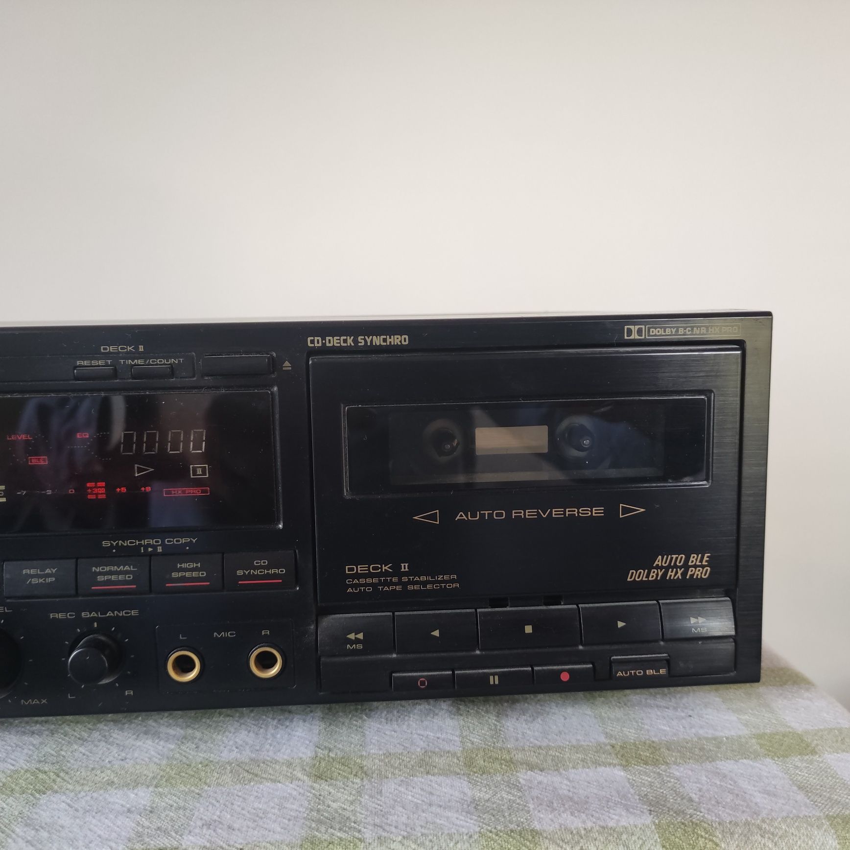 Pioneer CT-W650R magnetofon dwukasetowy