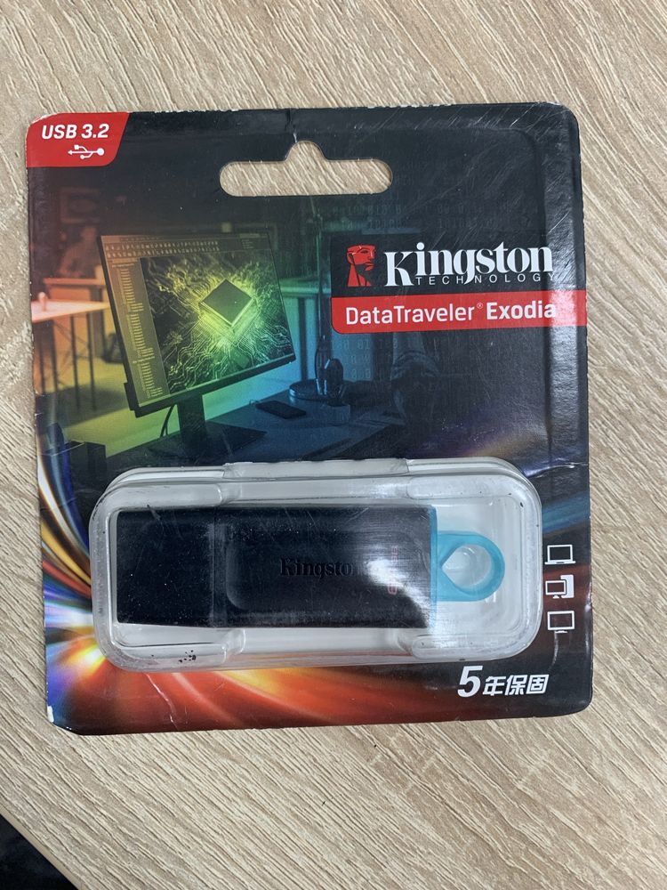 Установочна флешка windows 10, 11 USB 3.2 Kingston 64 gb
