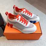 Różowe skórzane buty sportowe Hermes roz 35-44