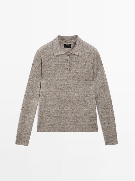 Жіноча кофта поло Massimo Dutti _ Нова