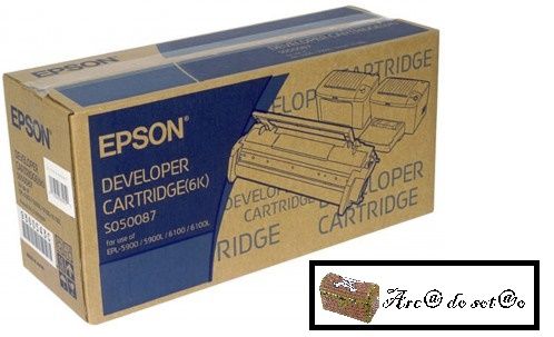 TONER Epson EPL-5900 /6100 Developer Cartridge Black 6k