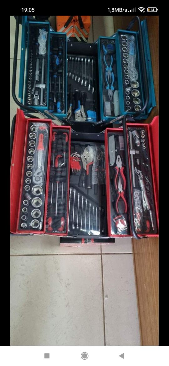 95€
Mala ferramentas. Profissional.
Ferramentas devidamente organizada