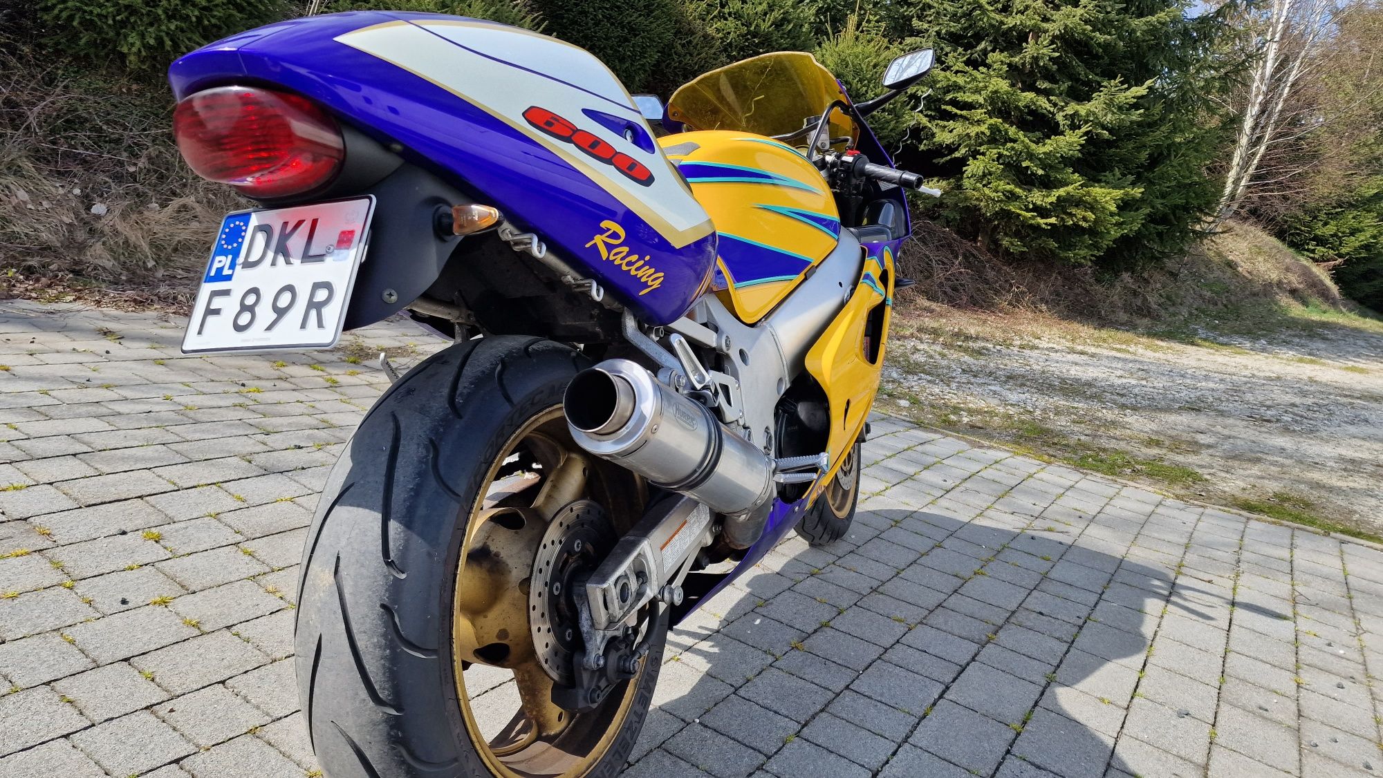 Suzuki Gsxr 600 SRAD limitowane malowanie stan idealny