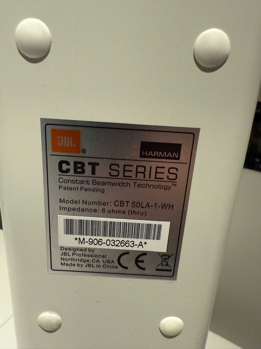 Głośniki ścienne JBL