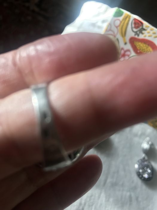 Серебро  кольцо серьги