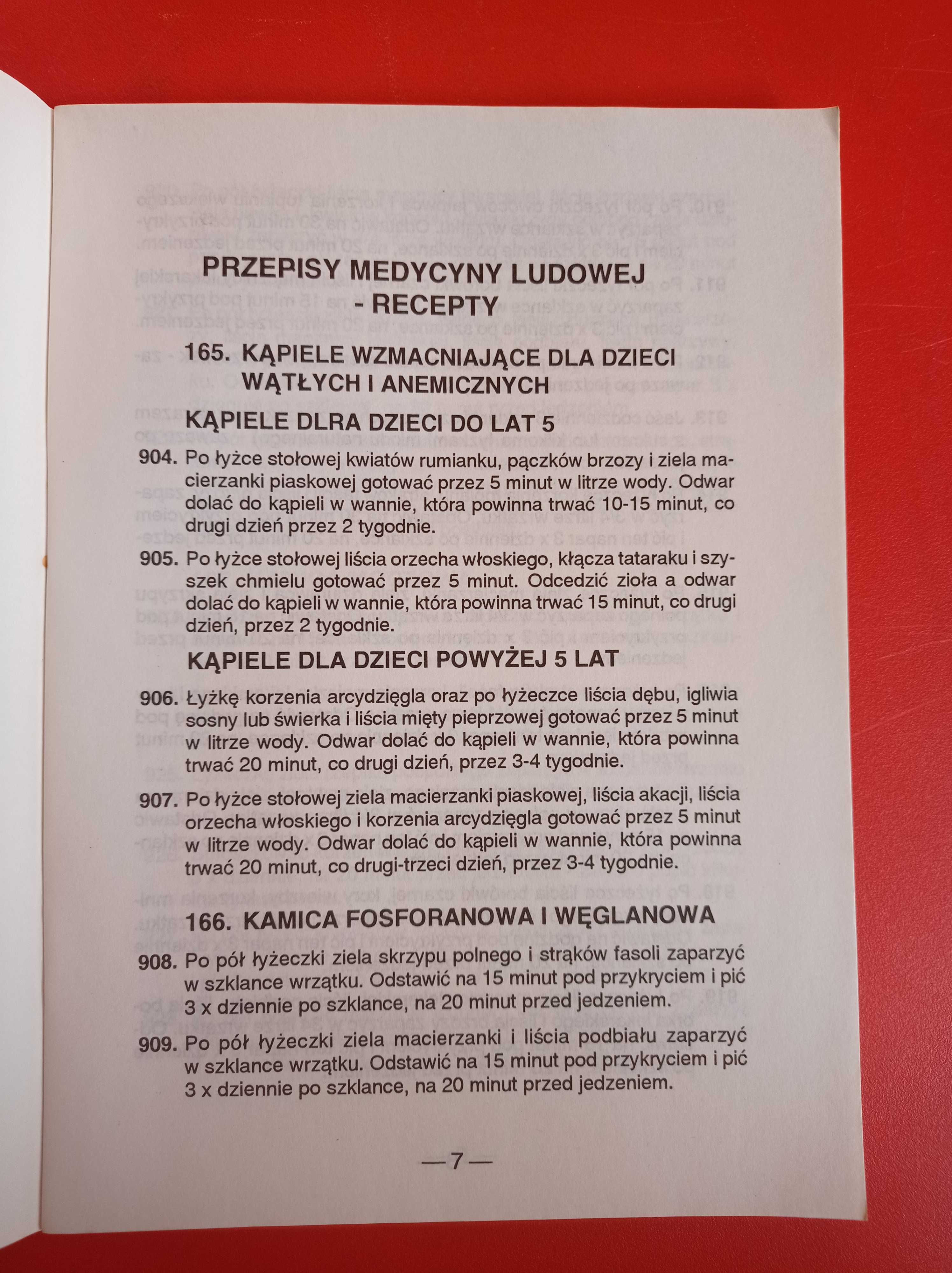 Przepisy medycyny ludowej 4/94 VIII, 4/1994, miesięcznik zdrowia