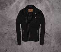Goosecraft Leather Biker Jacket (Мужская Кожаная Куртка Косуха diesel
