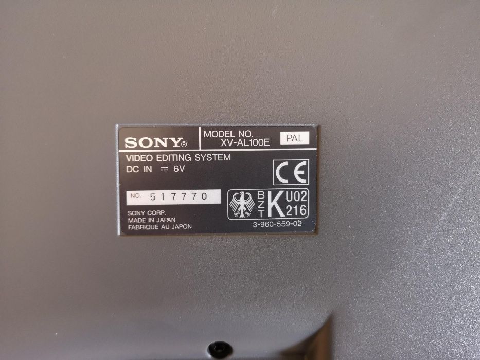 Sistema de edição de video Sony XV-AL100E (negociável/melhor oferta)