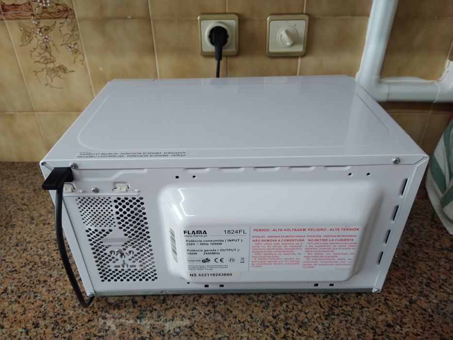 Micro-ondas Flama casa quarto apartamento vivenda escritório gabinete.