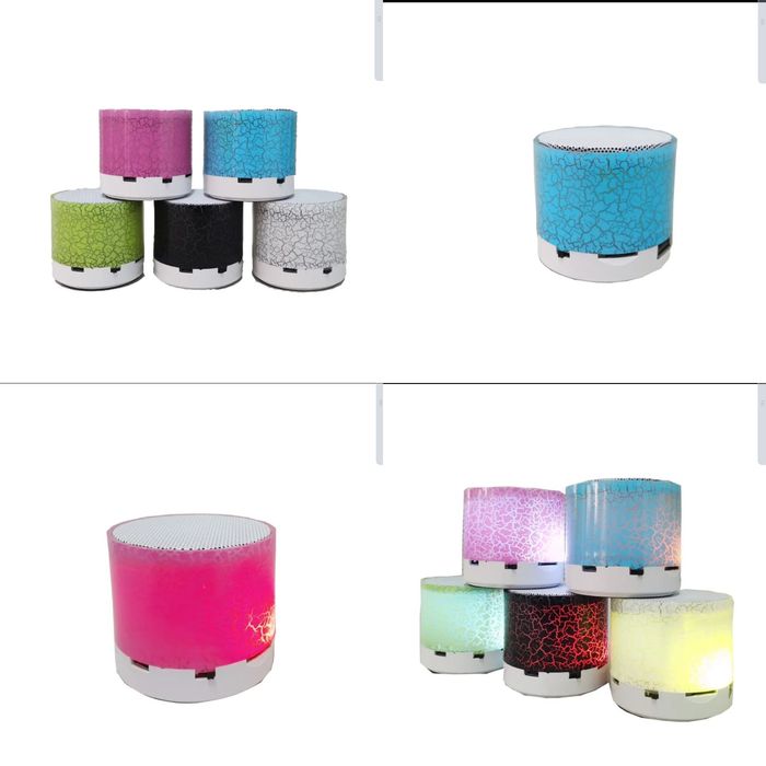 Colunas de som altifalante Bluetooth, cartões micro SD