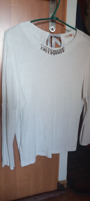 Sweterek damski ekri oraz tunika sweterkowa