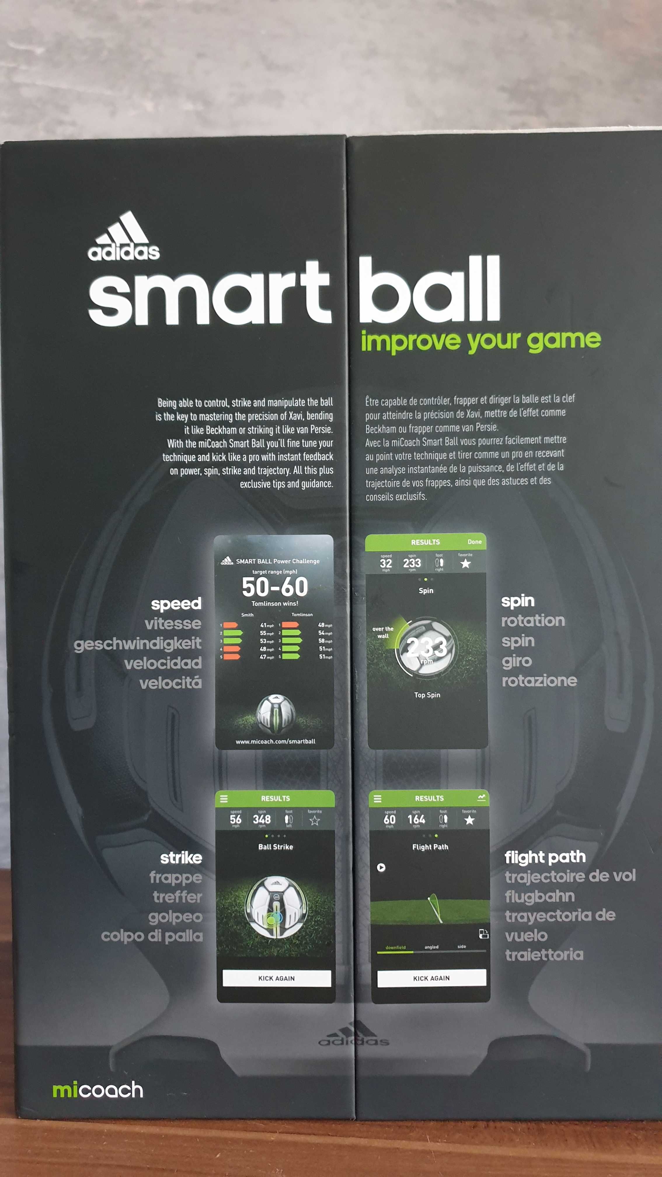 Piłka Adidas micoach SmartBall