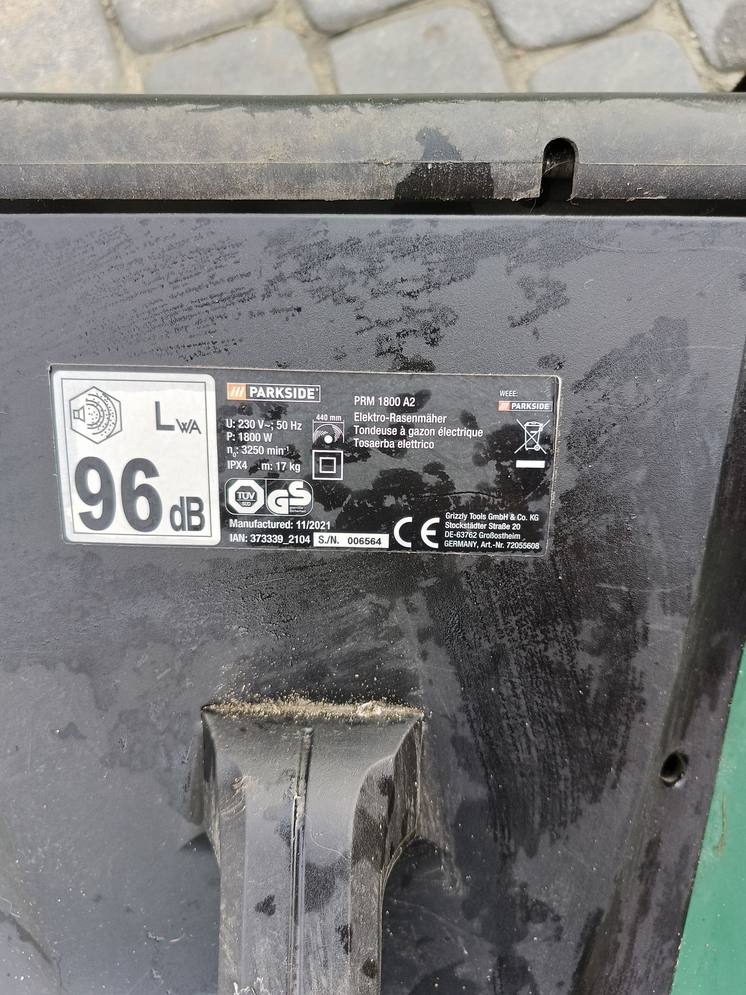 Kosiarka elektryczna parkside 1800W