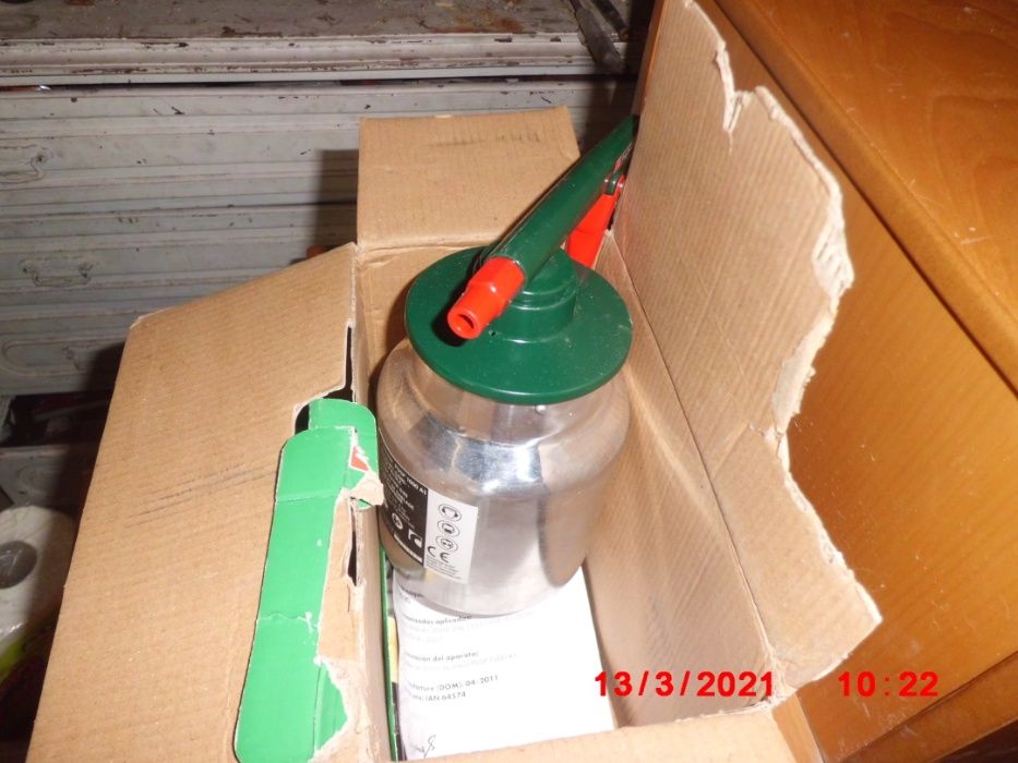 Pistola jacto areia. Parkside.