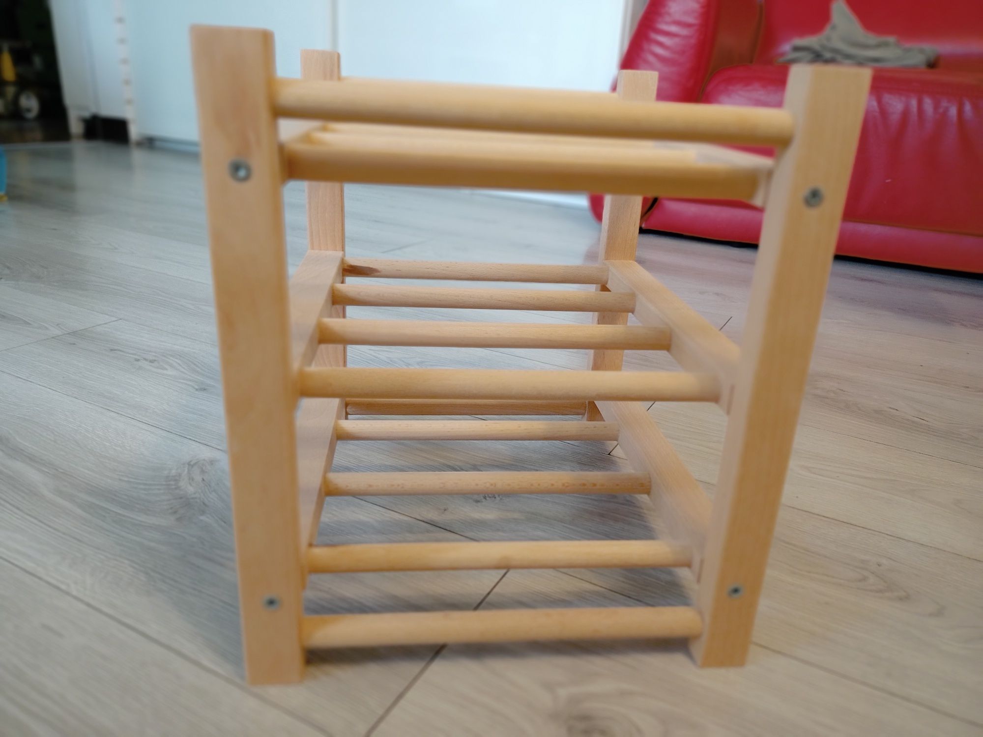 Stojak na wino IKEA, na 9 butelek + imbus