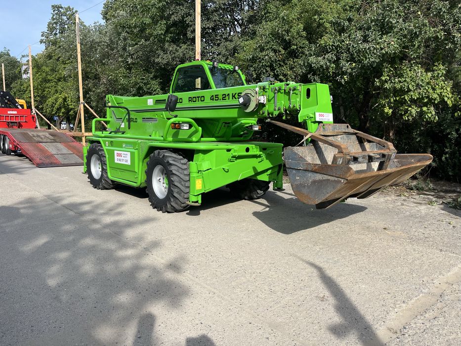 Wynajem ładowarki teleskopowej / mini dźwig / hds