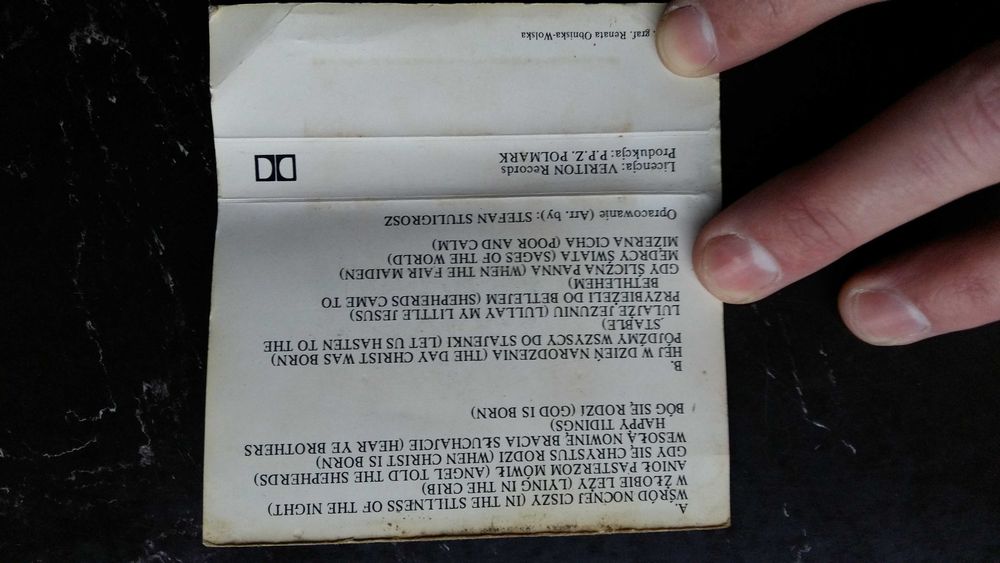 Kaseta magnetofonowa Teresa Żylis- Gara- Kolędy polskie ,Wyd. Polmark