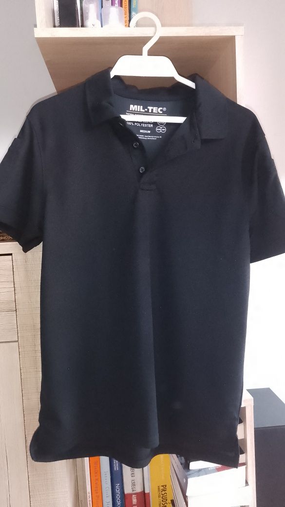 Czarne polo L Mil-Tec
