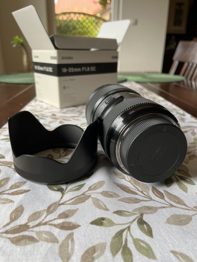 Sigma 18-35mm F1.8 DC do Nikon APS-C