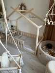 ŁÓŻKO DOMEK daszki TIPI Housebed 160x80 Wysyłka NIE MALOWANE