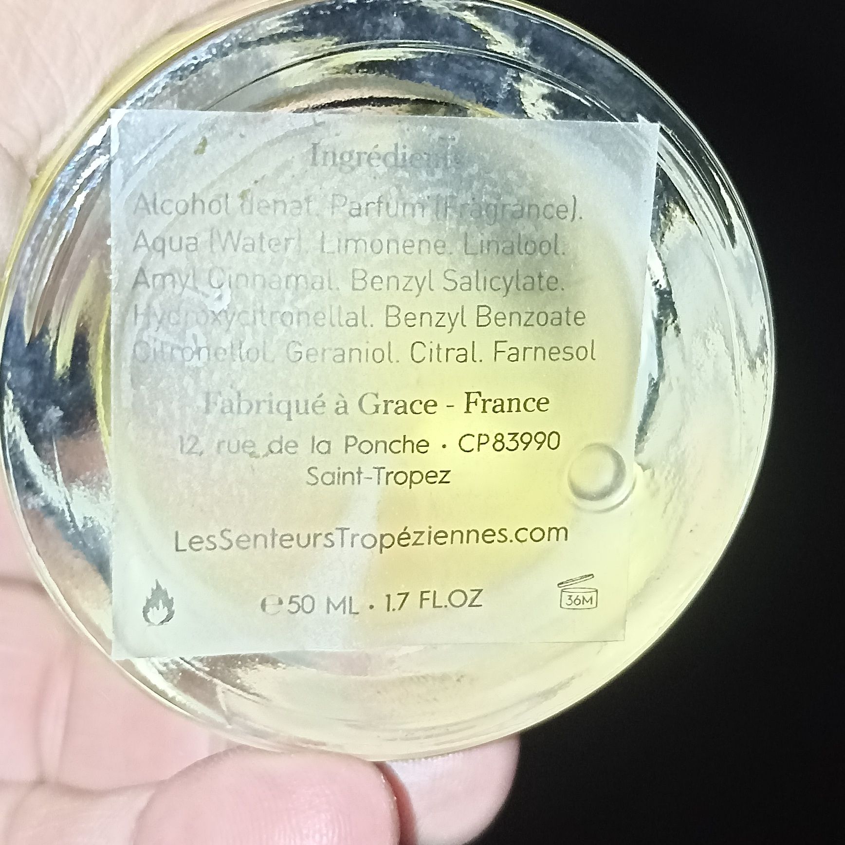Elixir de Parfums 50ml Lês Senteurs Tropéziennes S novo