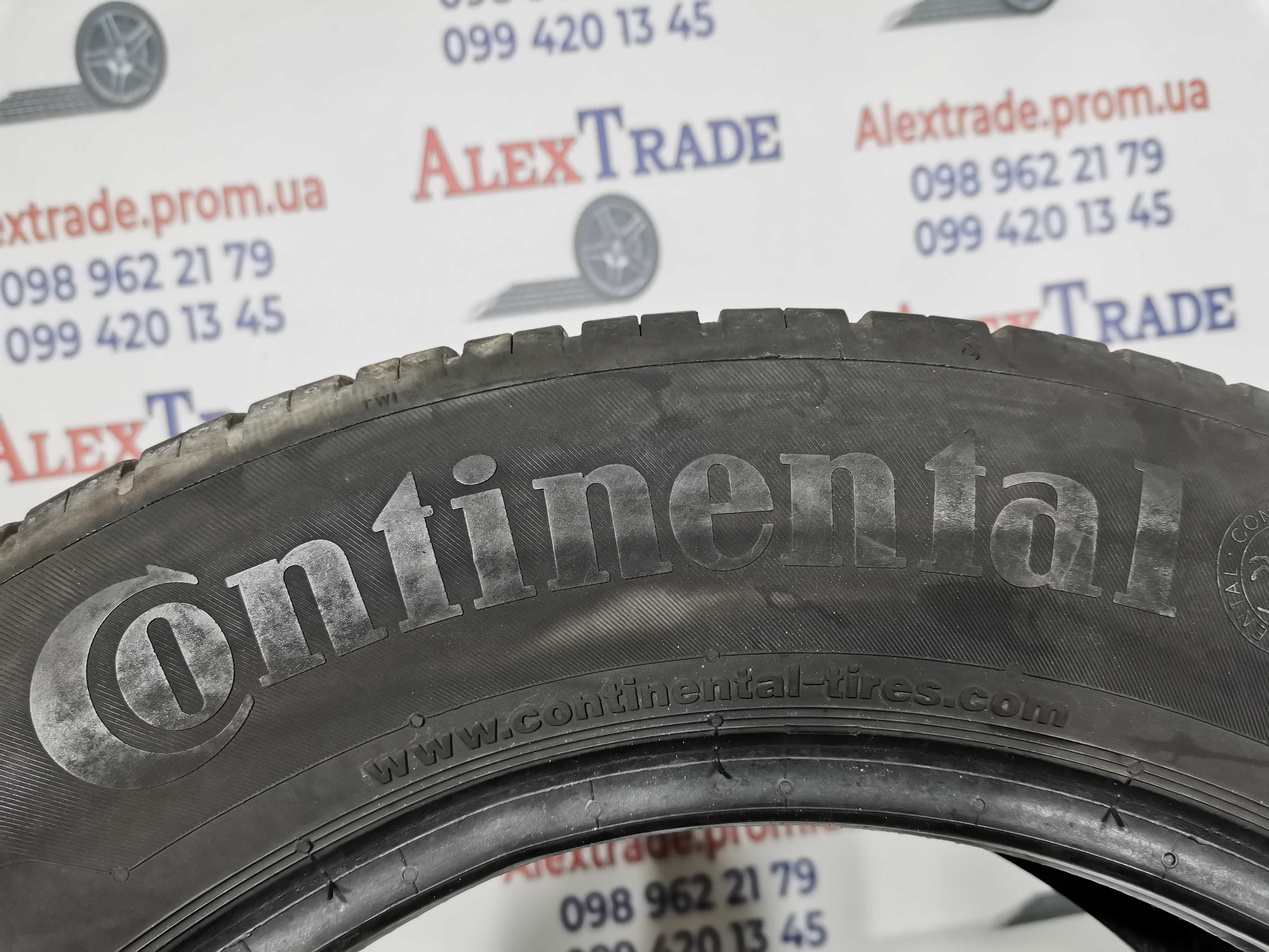 2 шт. 185/65 R15 Continental ContiPremiumContact 5 літні шини б/у