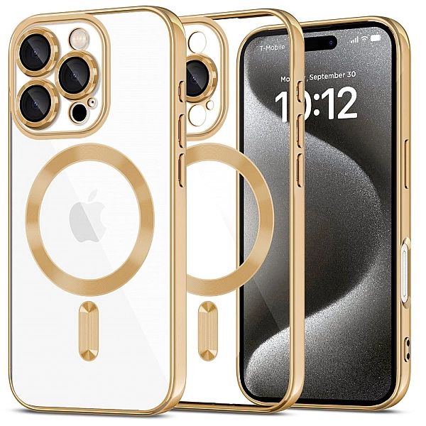 Tech-Protect Magflex Magsafe Iphone 16 Pro Shiny Gold
